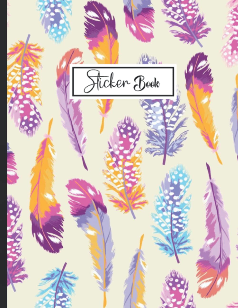 capítulo por capítulo baixar Sticker Book: Blank Sticker Collection Book for Girls with Feathers.