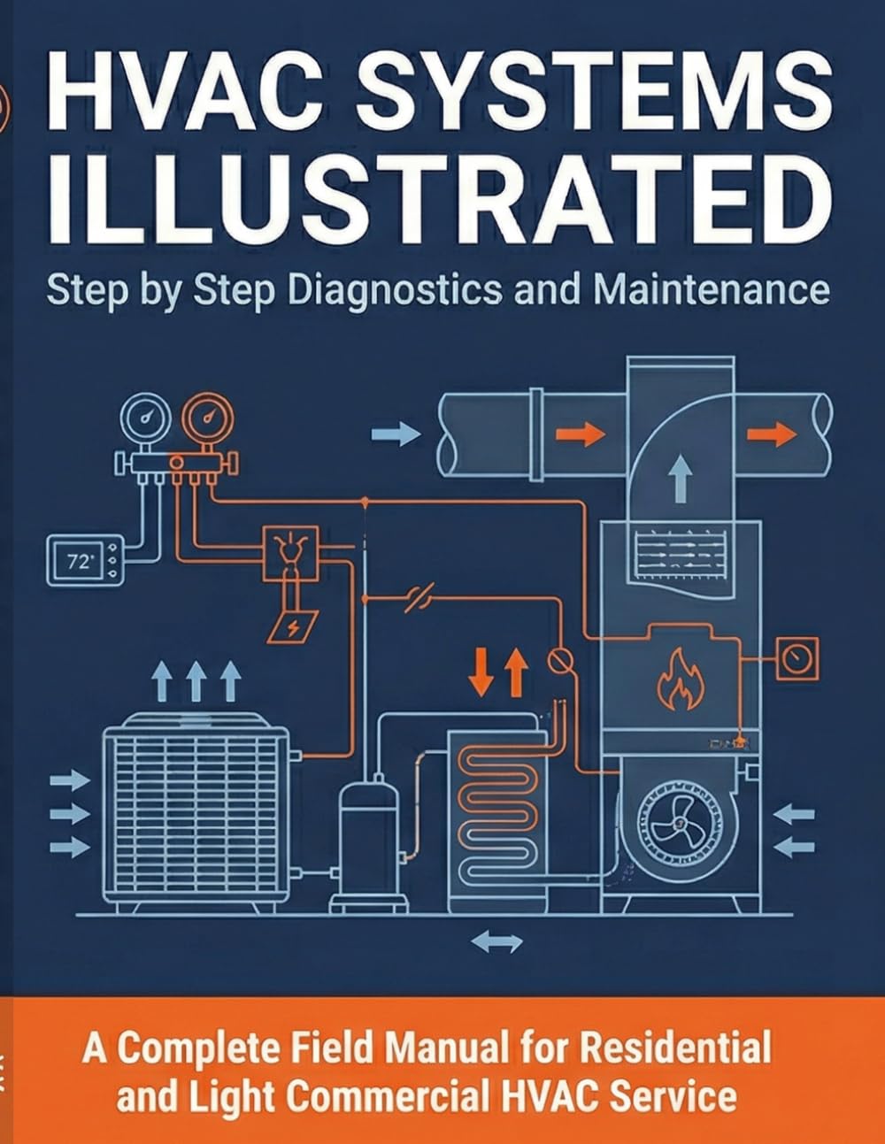 HVAC SYSTEMS ILLUSTRATED: Step-by-Step Diagnostics and Maintenance | A Complete Field Manual for Residential and Light Commercial HVAC Service baixar livro de graça