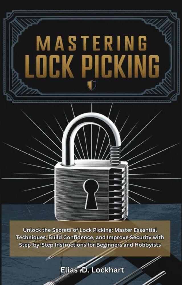 ler totalmente MASTERING LOCK PICKING: A SIMPLE AND PRACTICAL GUIDE: Unlock the Secrets of Lock Picking: Master Essential Techniques and Improve Security with Step-by-Step... Beginners and Hobbyists (English Edition)