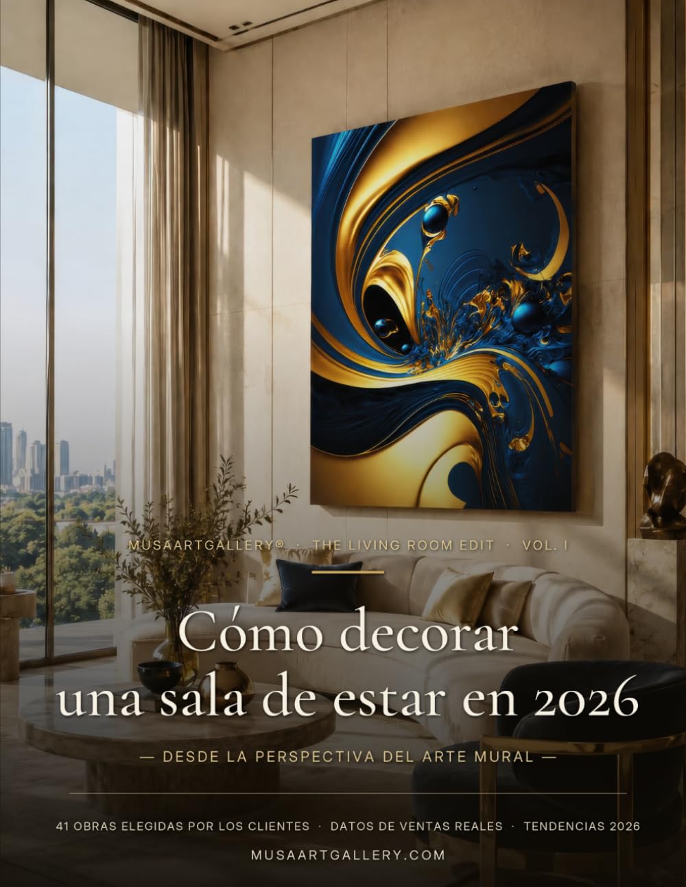 Cómo decorar una sala de estar en 2026: Desde la perspectiva del arte mural (Spanish Edition) baixar o livro de graça