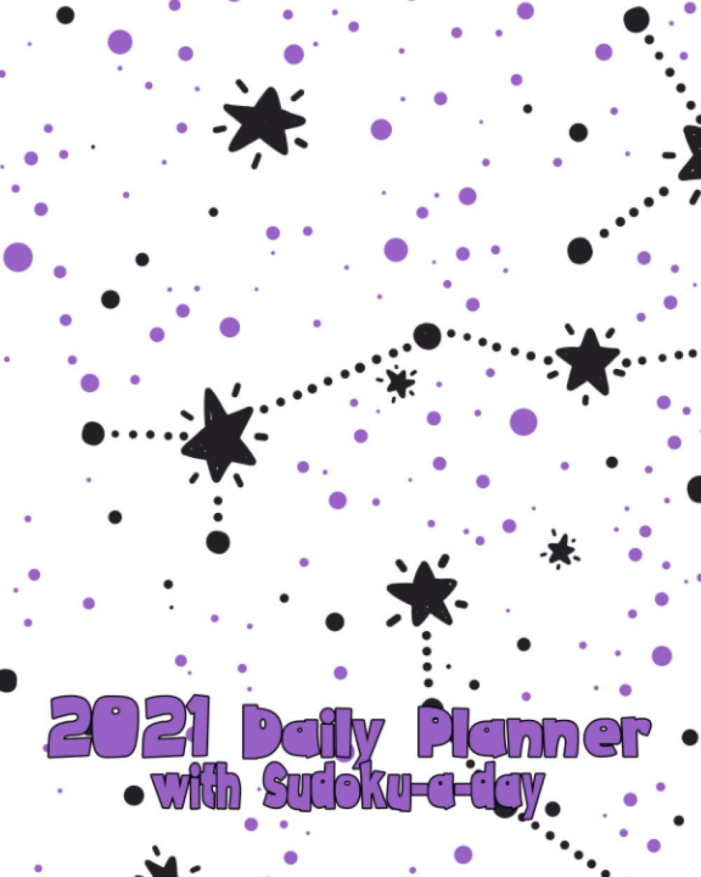 2021 Daily Planner with Sudoku a Day: Stars Constellations Planning by Day Calendar Jan-Dec 2021 baixar livro de graça