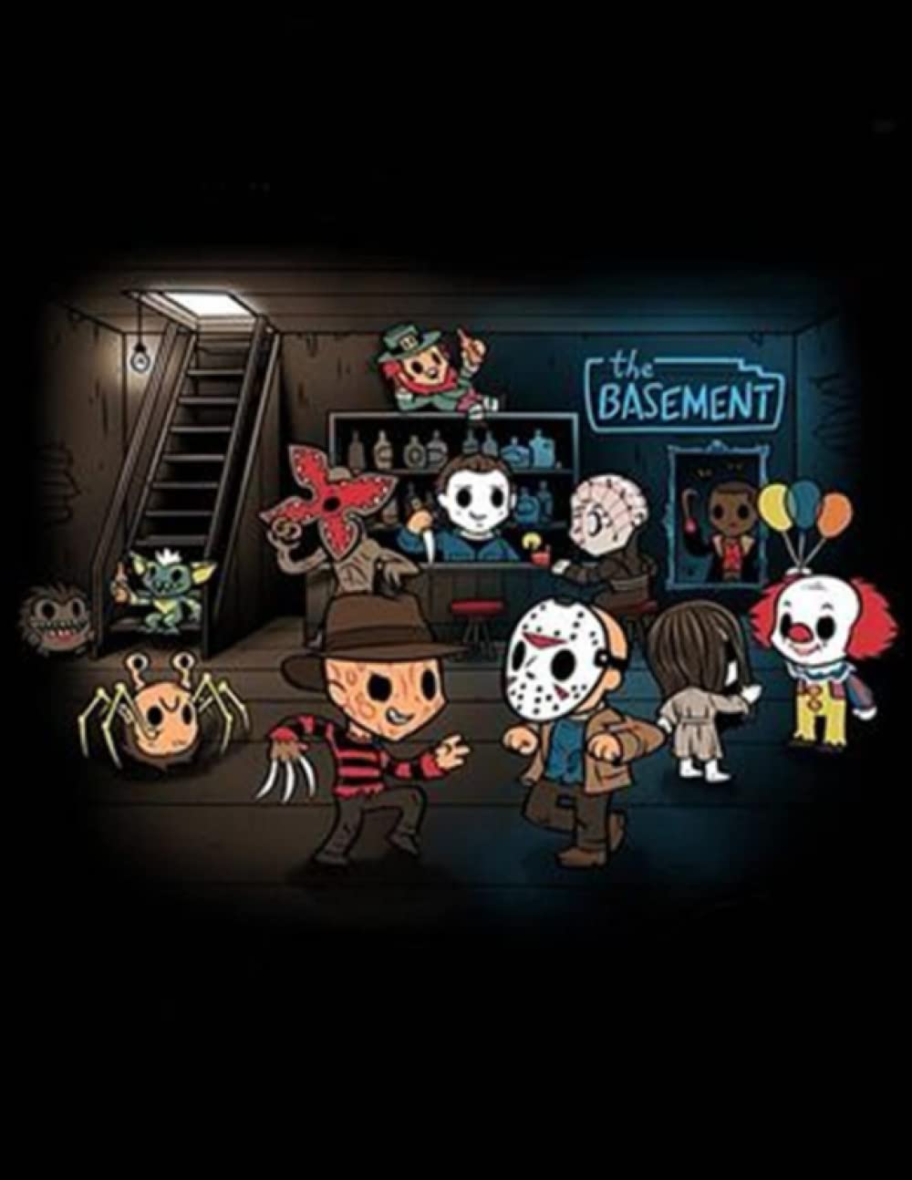 ler totalmente The Basement Club monsters Serial Killer: Journal Diary Writing Paper Note Pad Horror Movie Prop Replica