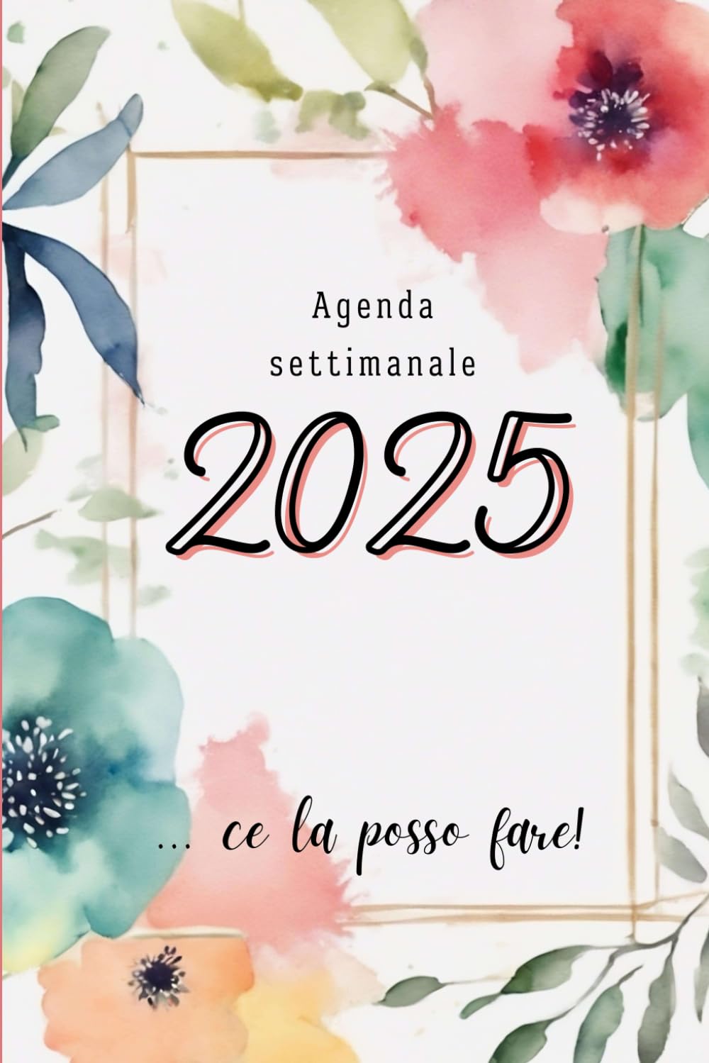 ler totalmente Agenda Settimanale 2025: A5 verticale |12 mesi (gennaio - dicembre 2025) | Settimana su due pagine | Planner budget entrate/uscite | Contatti | Note / appunti (Italian Edition)
