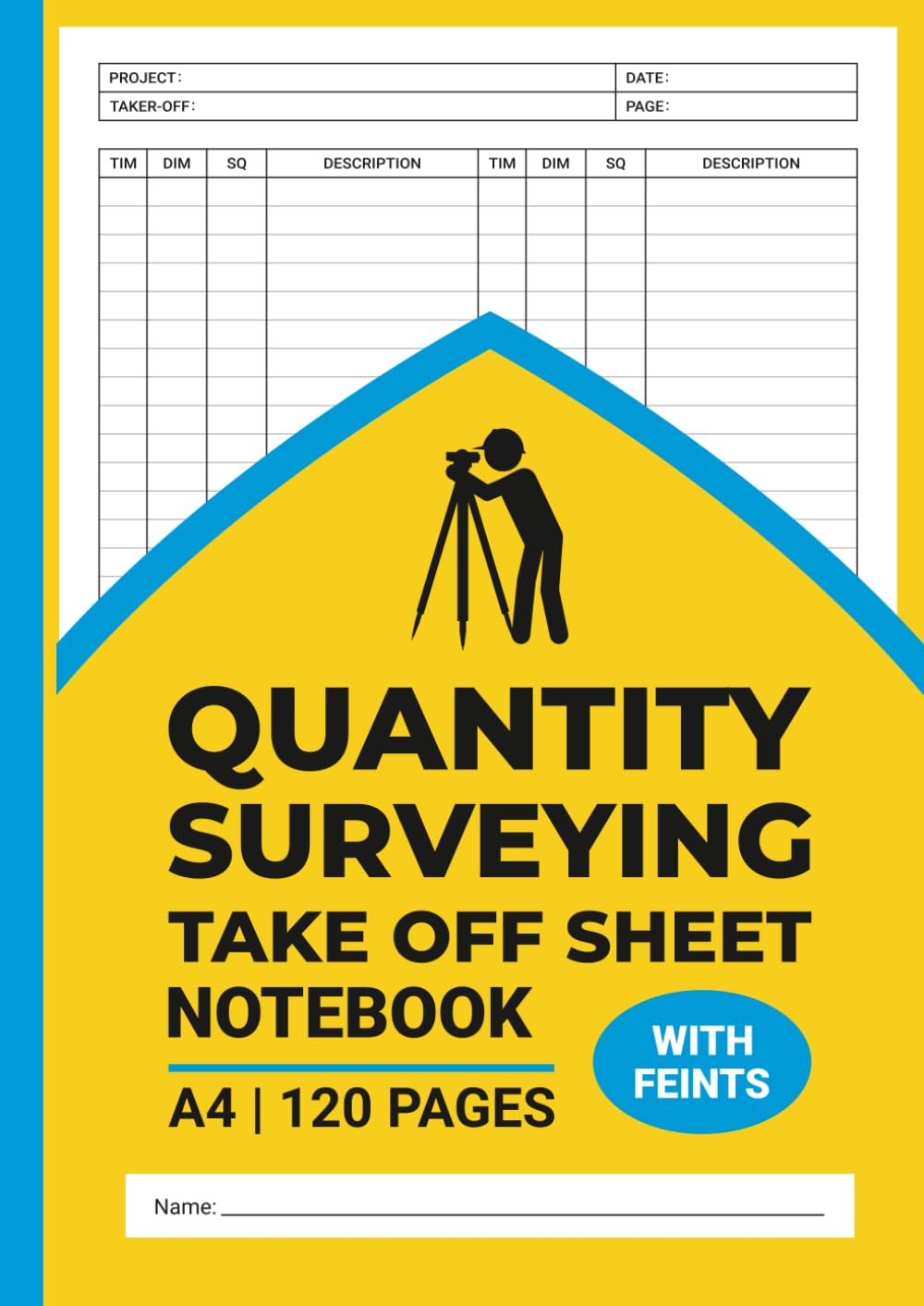 capítulo por capítulo baixar Quantity Surveying Takeoff Sheet / Dimension Paper Notebook: With Light Colored Horizontal Lines, 120 Pages, 8.27 x 11.69 Inches (A4 Paper)