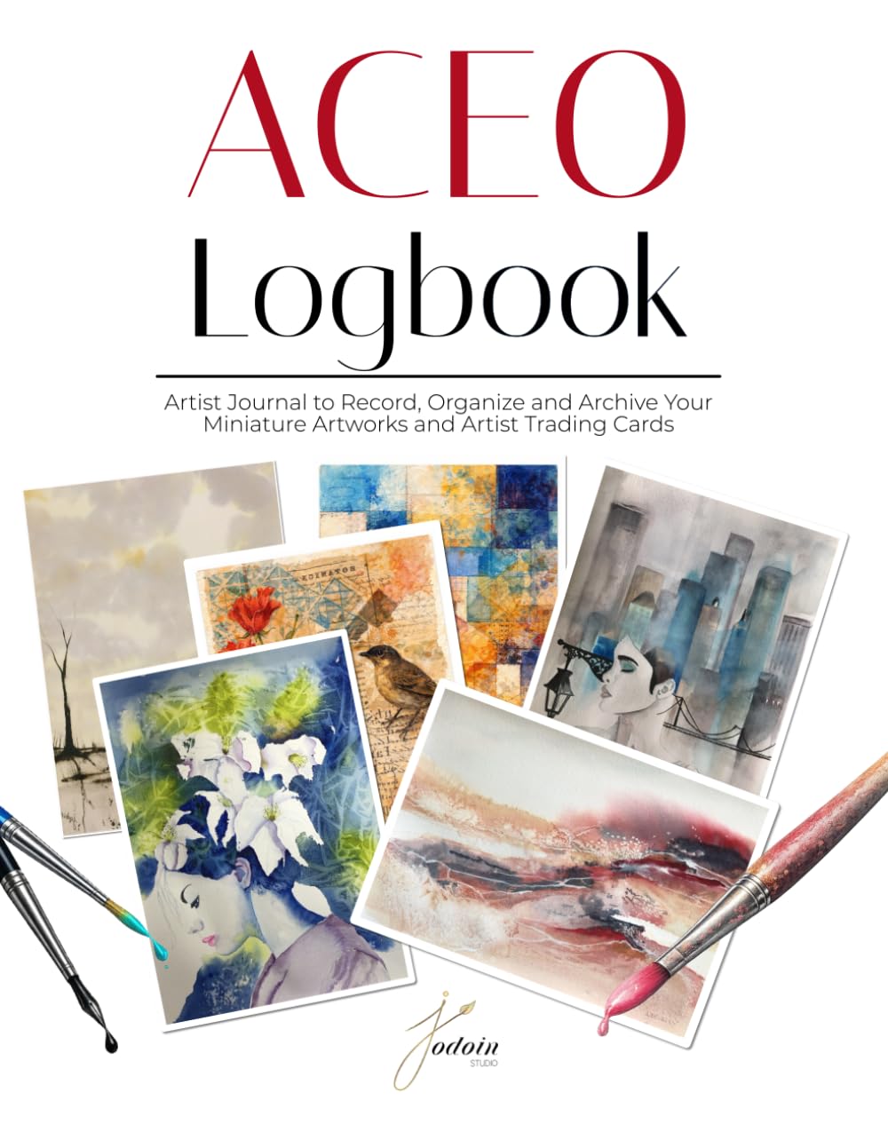 ACEO Logbook: Artist Journal to Record, Organize and Archive Your Miniature Artworks and Artist Trading Cards baixar o livro de graça