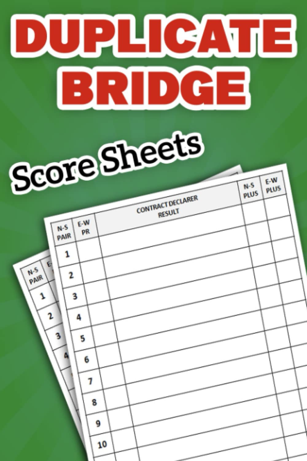 capítulo por capítulo baixar Duplicate Bridge Score Sheets: Duplicate Bridge Score Cards, Duplicate Bridge Score Pads, Duplicate Bridge Scorebook for Scorekeeping, Size 6 x 9 inches