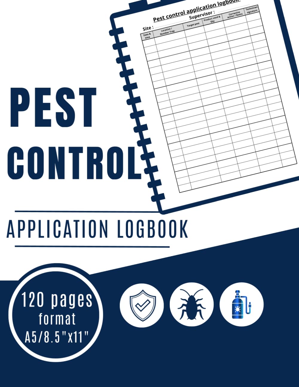 capítulo por capítulo baixar Pest Control Application Logbook: Daily Application & Inspection Record Book for Technicians and Facility Managers, A Simple Log Book to Track Pest... Products Used, and Technician Sign-Offs