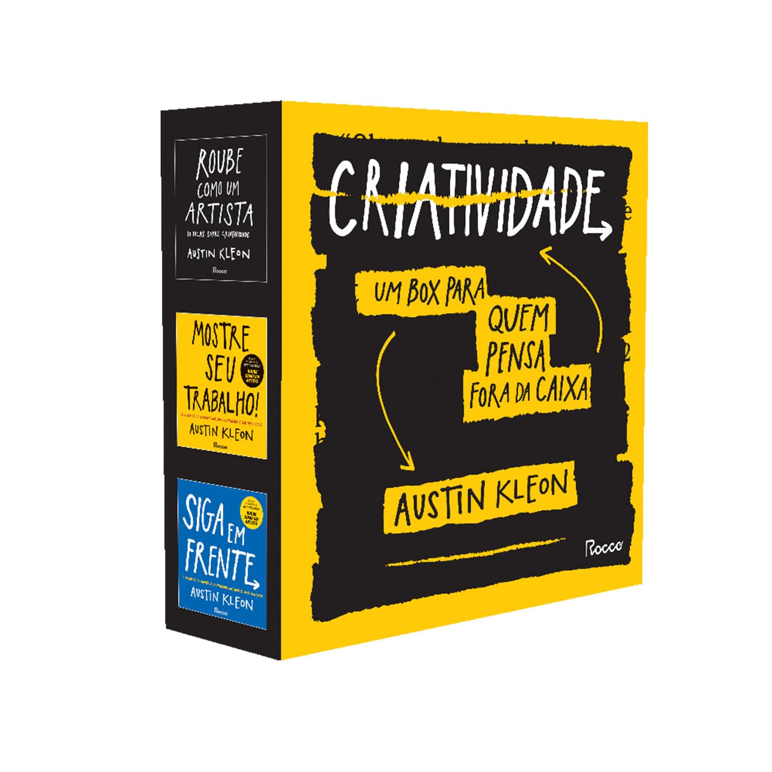 Box criatividade: de Austin Kleon (Roube como um artista, Mostre seu trabalho!, Siga em frente) baixar o livro de graça