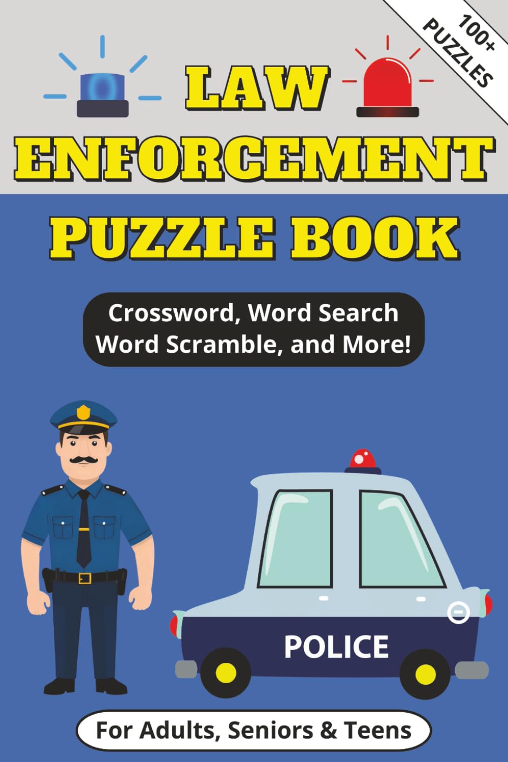 ler totalmente Law Enforcement Puzzle Book: Word Searches, Crossword, Sudoku and more Puzzles with Easy to Read Print about Law Enforcement | 6x9 Inches, 178 pages... for Vacations, Holidays and Free Times