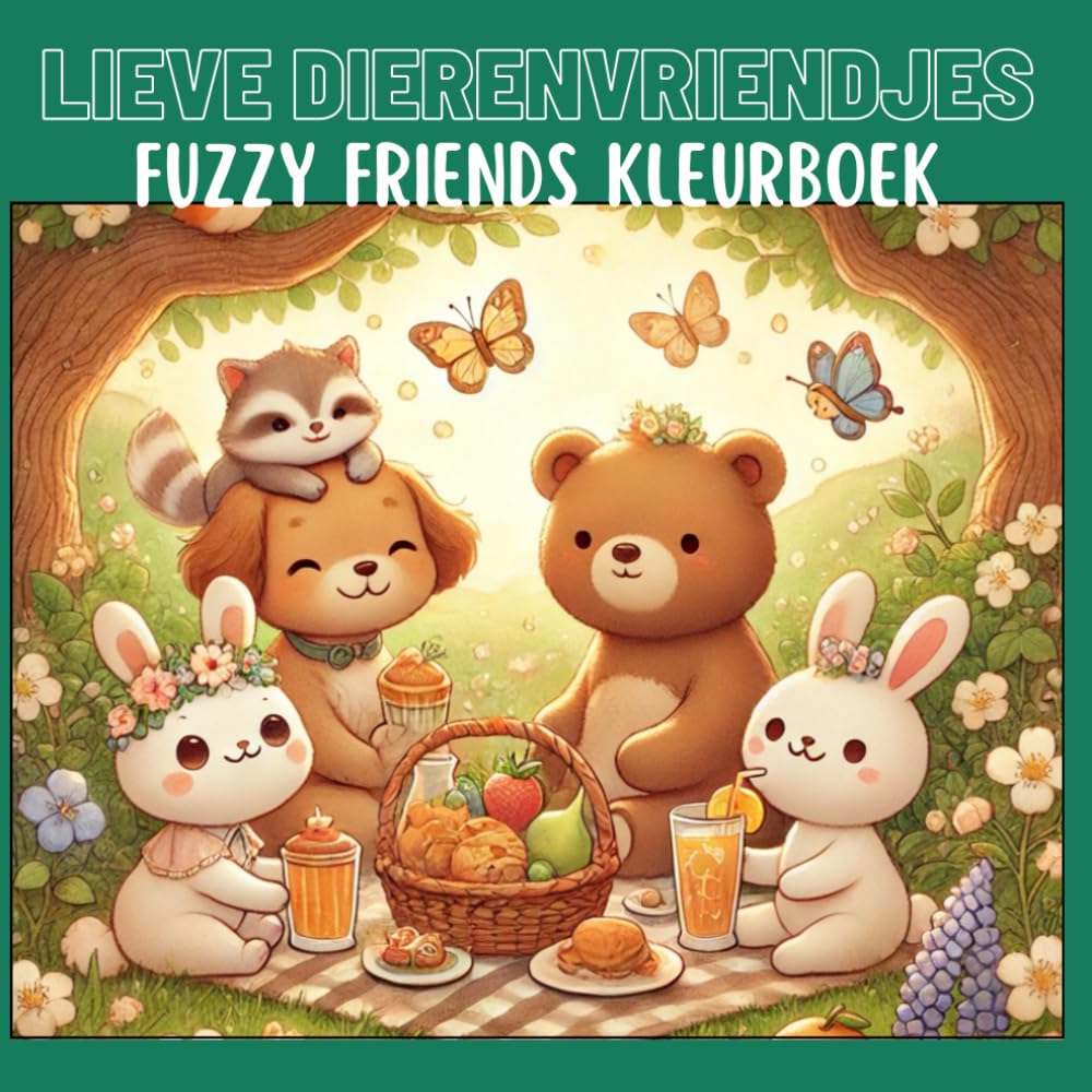 capítulo por capítulo baixar Kleurboek Lieve Dierenvriendjes: Lief Cozy Kleurboek Voor Volwassenen En Tieners Met Schattige Fuzzy Animal Friends (Dutch Edition)