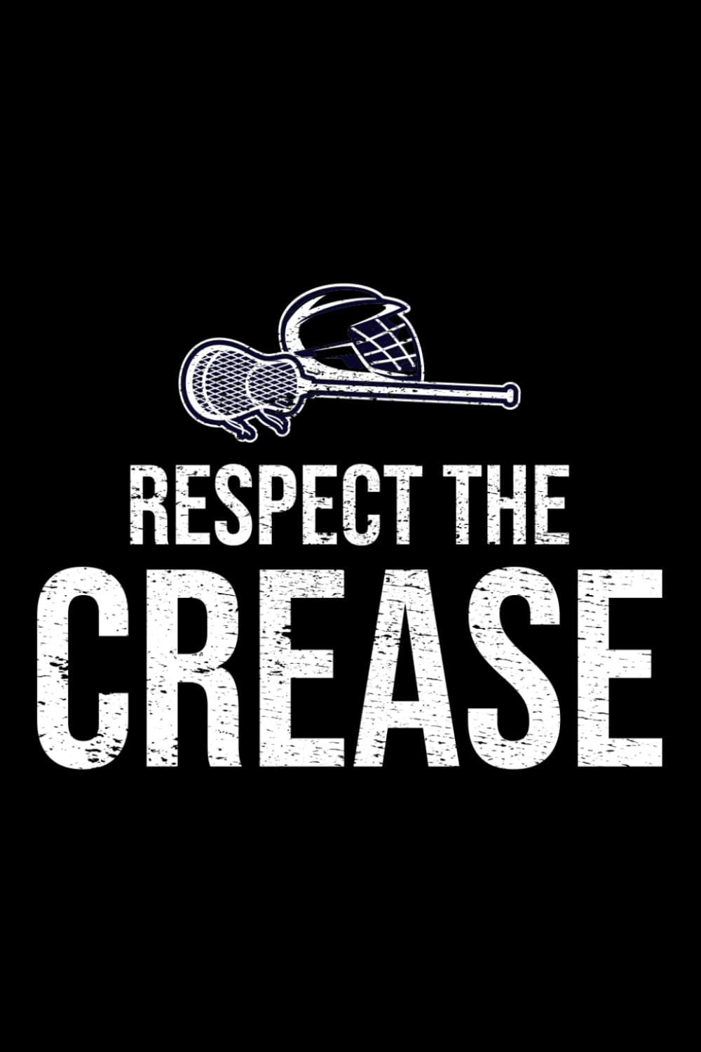 Respect the Crease: Lacrosse Player Funny Blank Lined Journal Notebook Diary baixar livro de graça