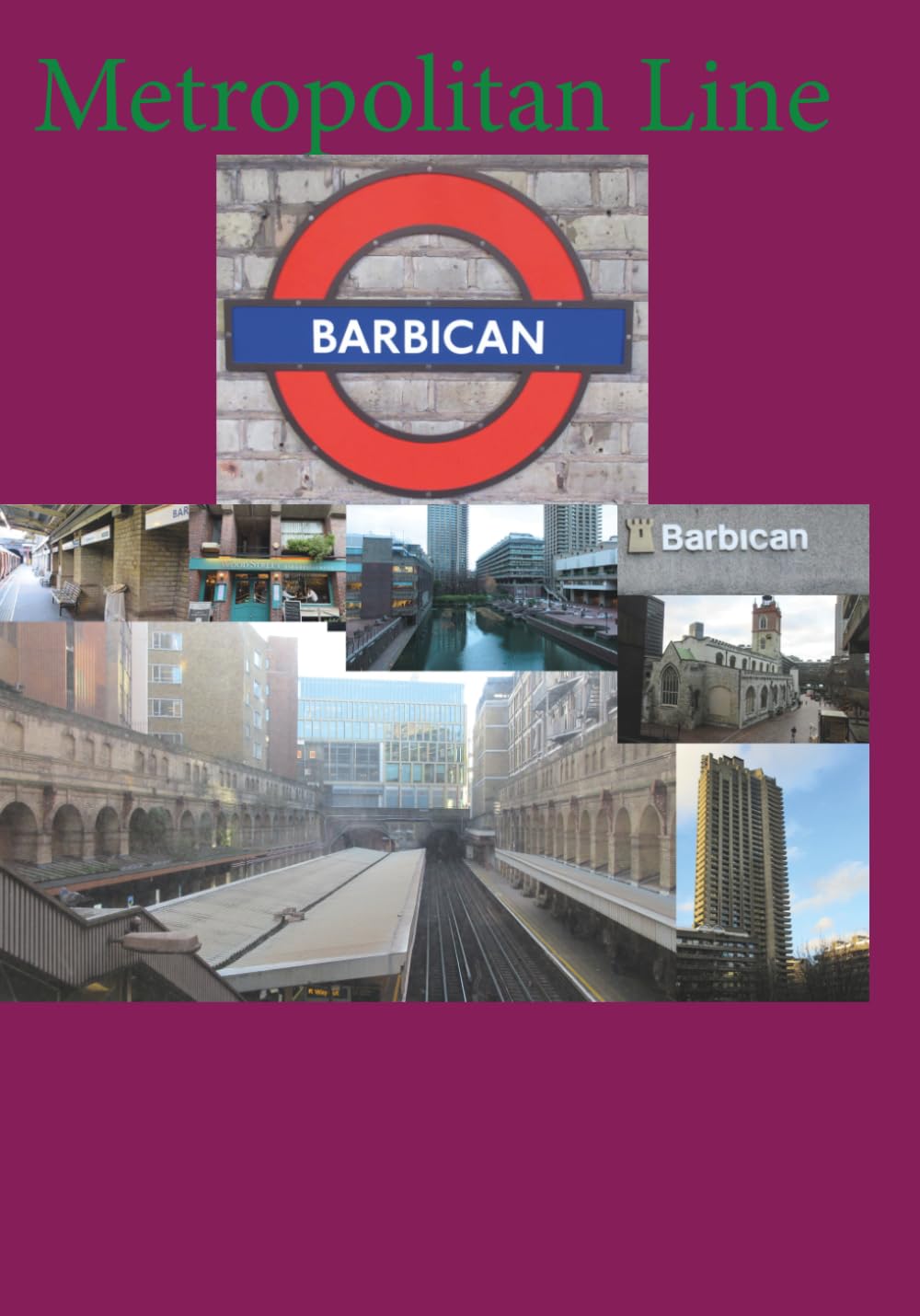 ler totalmente London Underground Stations Notebook,Metropolitan Line: Barbican, Squares