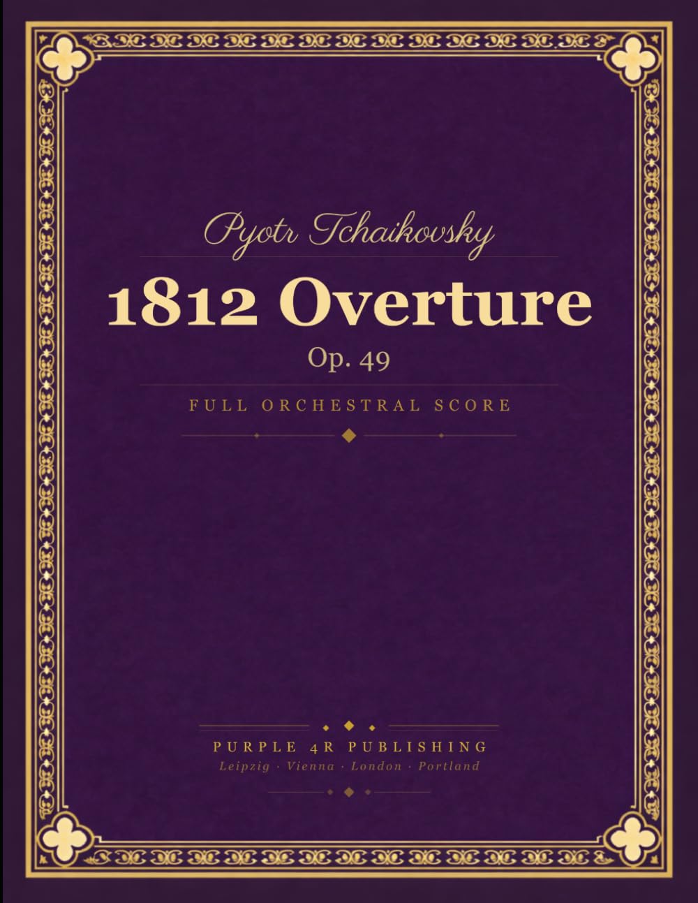 Tchaikovsky: 1812 Overture, Op. 49 - Full Orchestral Score (Festival Overture) baixar o livro de graça