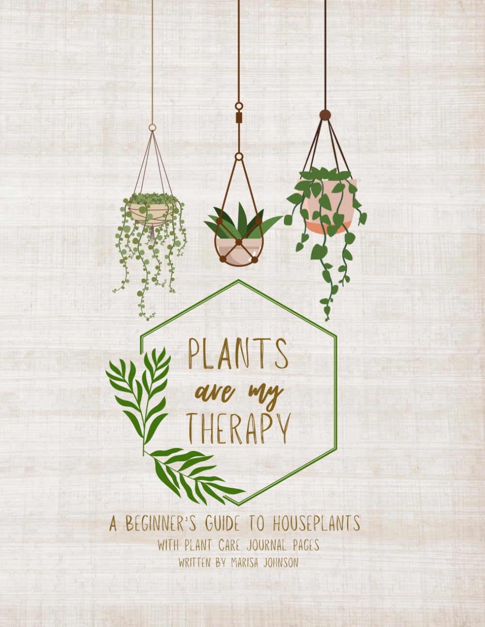 Plants Are My Therapy: A Beginner’s Guide to Houseplants with Plant Care Journal Pages baixar o livro de graça