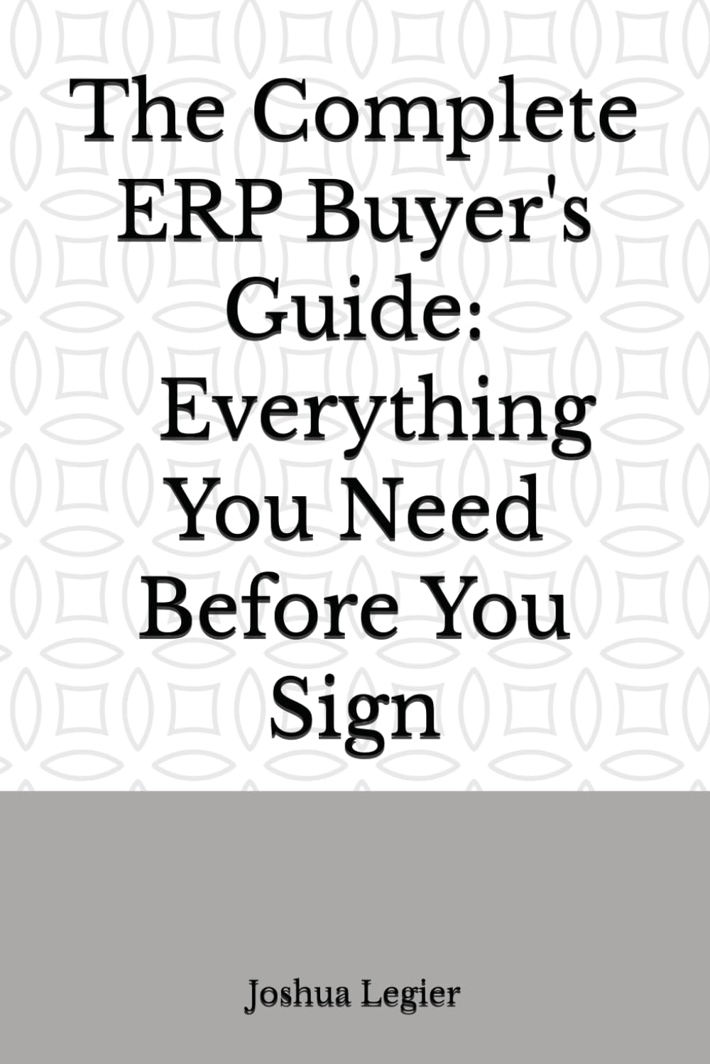 The Complete ERP Buyer's Guide Everything You Need Before You Sign baixar o livro de graça