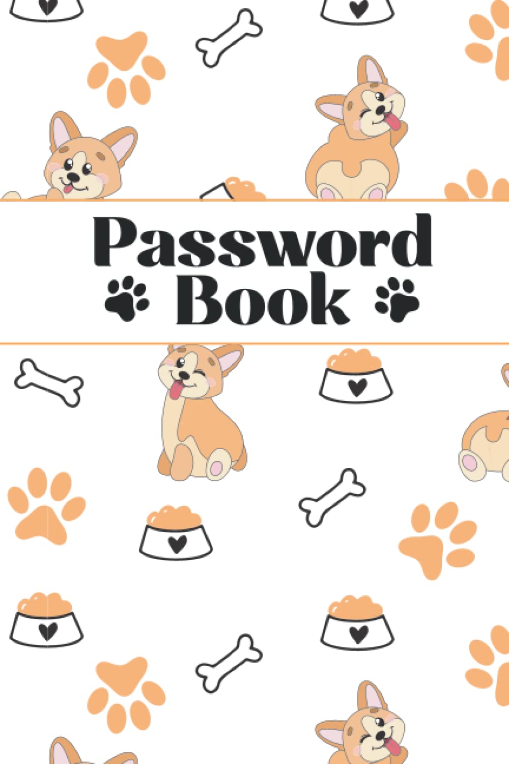 ler totalmente Password Book: Cute Welsh Corgi In Password Book| Password Keeper Journal Notebook for Internet Login and Organizer for Usernames