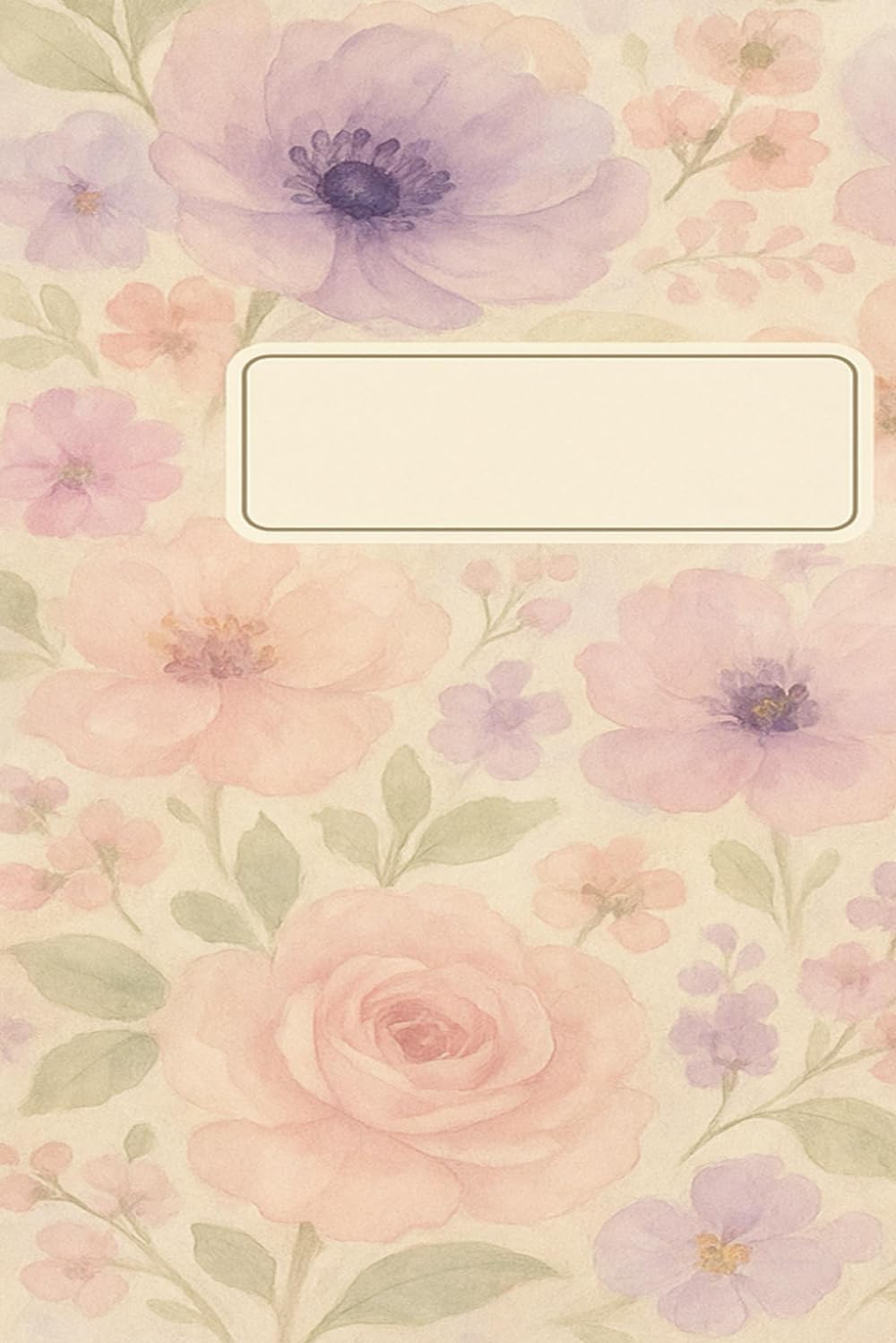 ler totalmente My Floral Daydream Diary: A 180-Page Creative Journal with Drawing Boxes and Lined Space for Reflection