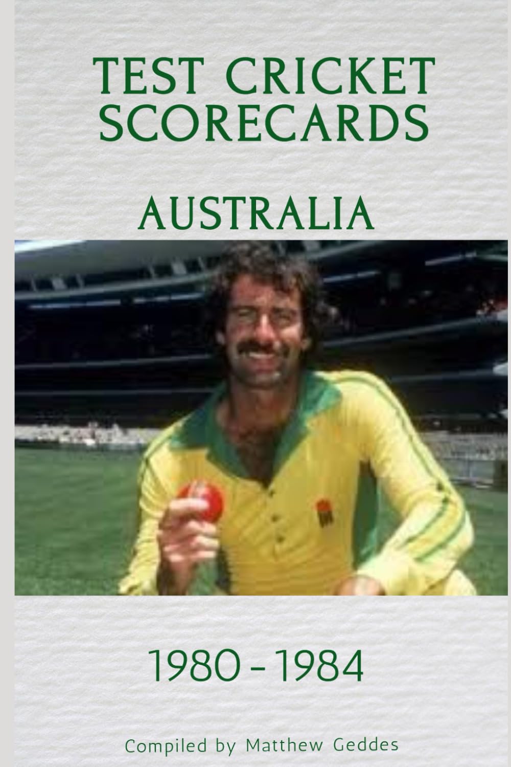 capítulo por capítulo baixar Australia Test Cricket Scorecards 1980-1984