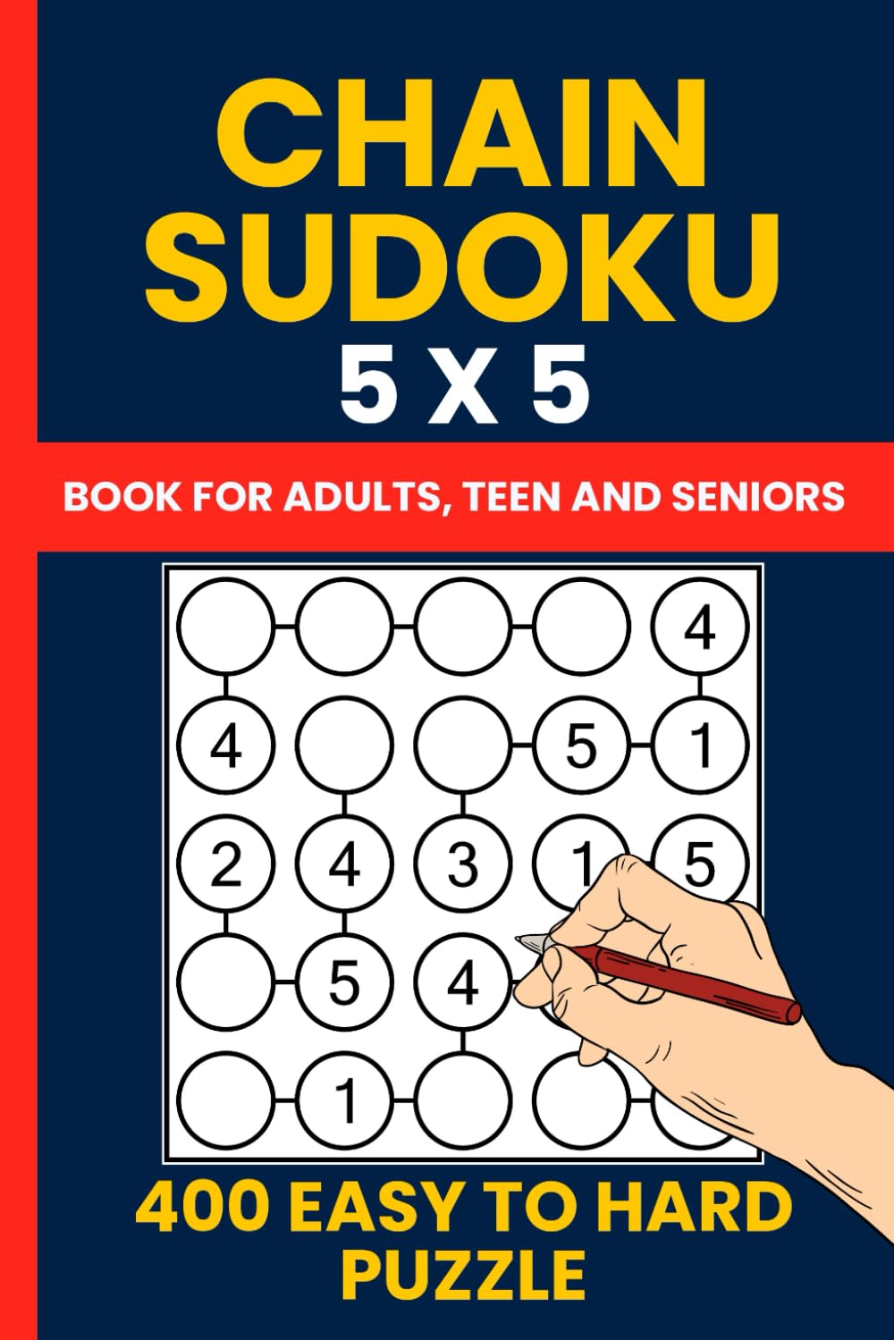 Chain Sudoku Puzzle Book: 400 Easy to Hard 5x5 Strimko Puzzles for All Skill Levels: A Unique Collection of Chain-Based Sudoku Puzzles to Challenge Your Logic baixar livro de graça