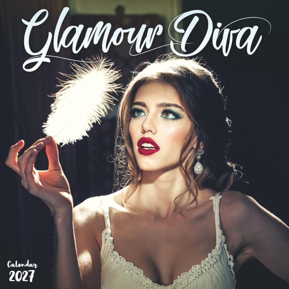ler totalmente Glamour Diva 2027 Calendar: 12 Months of Fashion Portraits