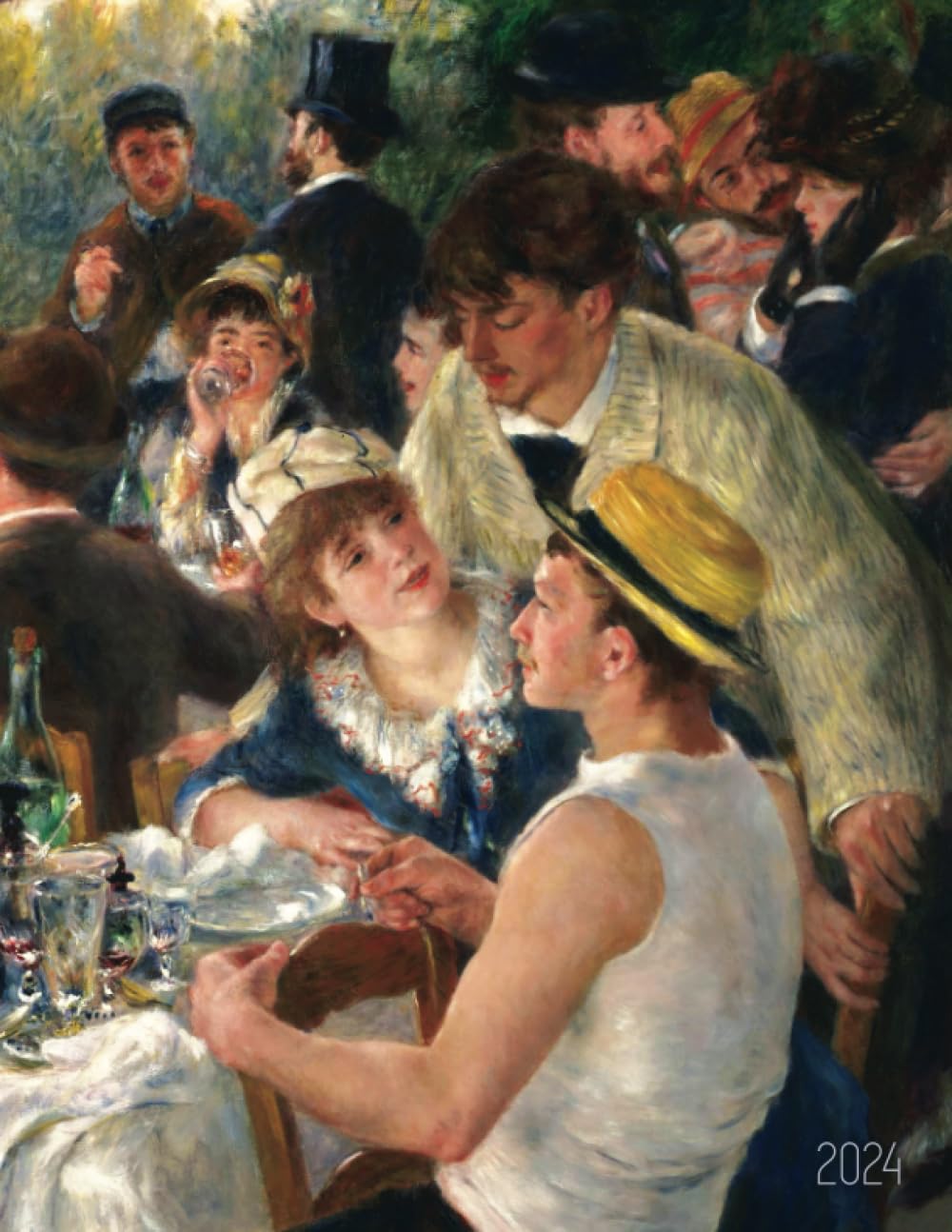 Renoir Daily Planner 2024: Luncheon of the Boating Party | French Impressionism Art Agenda: January–December 12 Months baixar o livro de graça