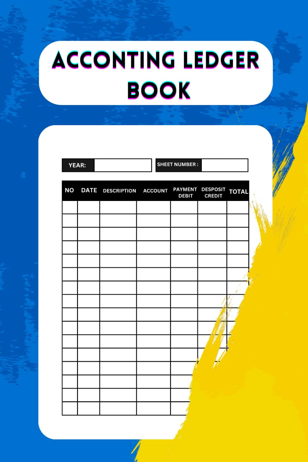 Accounting Ledger Book: Accounting Log Journal for Small Businesses & Personal Use, Transaction Date Record baixar livro de graça