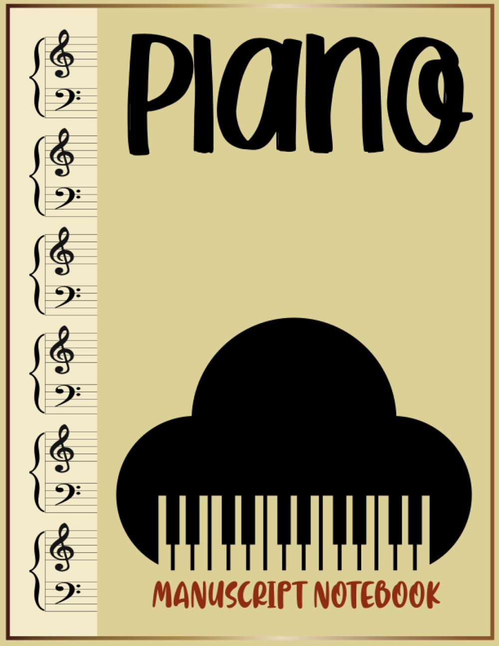 Paper Piano Keyboard: Classical Piano Sheet Music For Musicians, Composers, And Songwriters | A Great Stave Musical Sheet Music baixar o livro de graça