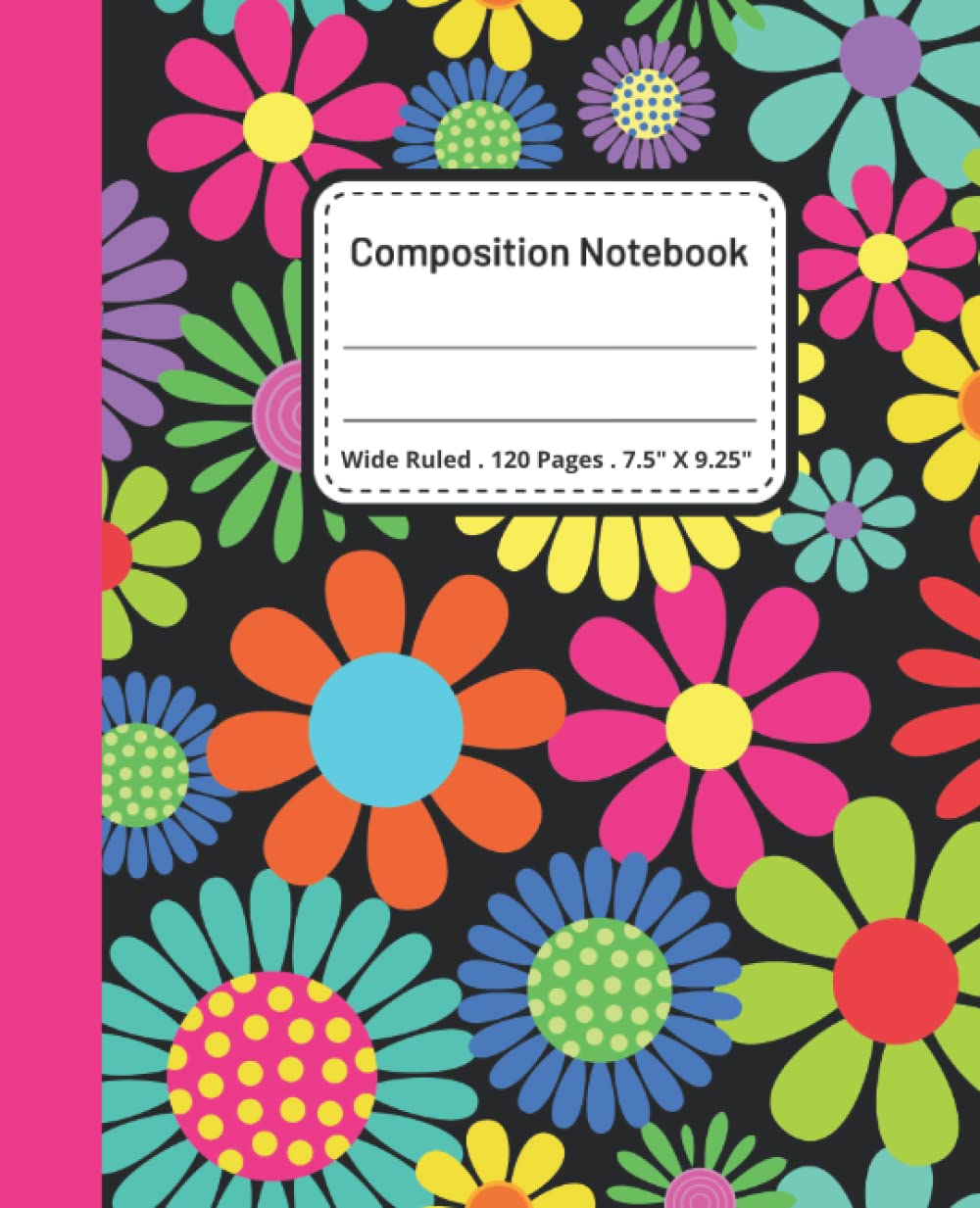 capítulo por capítulo baixar Wide Ruled Composition Notebook: Composition Notebook Pink | Pink Floral Party | 120 Pages | 7.5" x 9.25" | Composition Notebook For Teen Girls | Composition Notebook For Kids