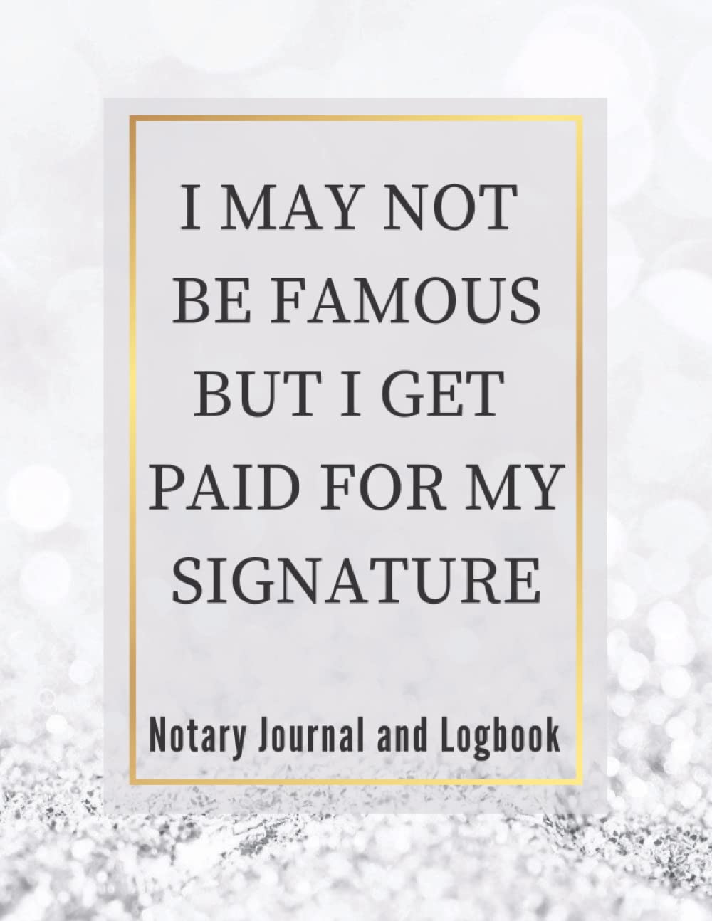 ler totalmente Notary Journal: Official Notary Log Book To Record Notarial Acts | 200 Entries | Notary Public Record Book For Women | Silver Glitter