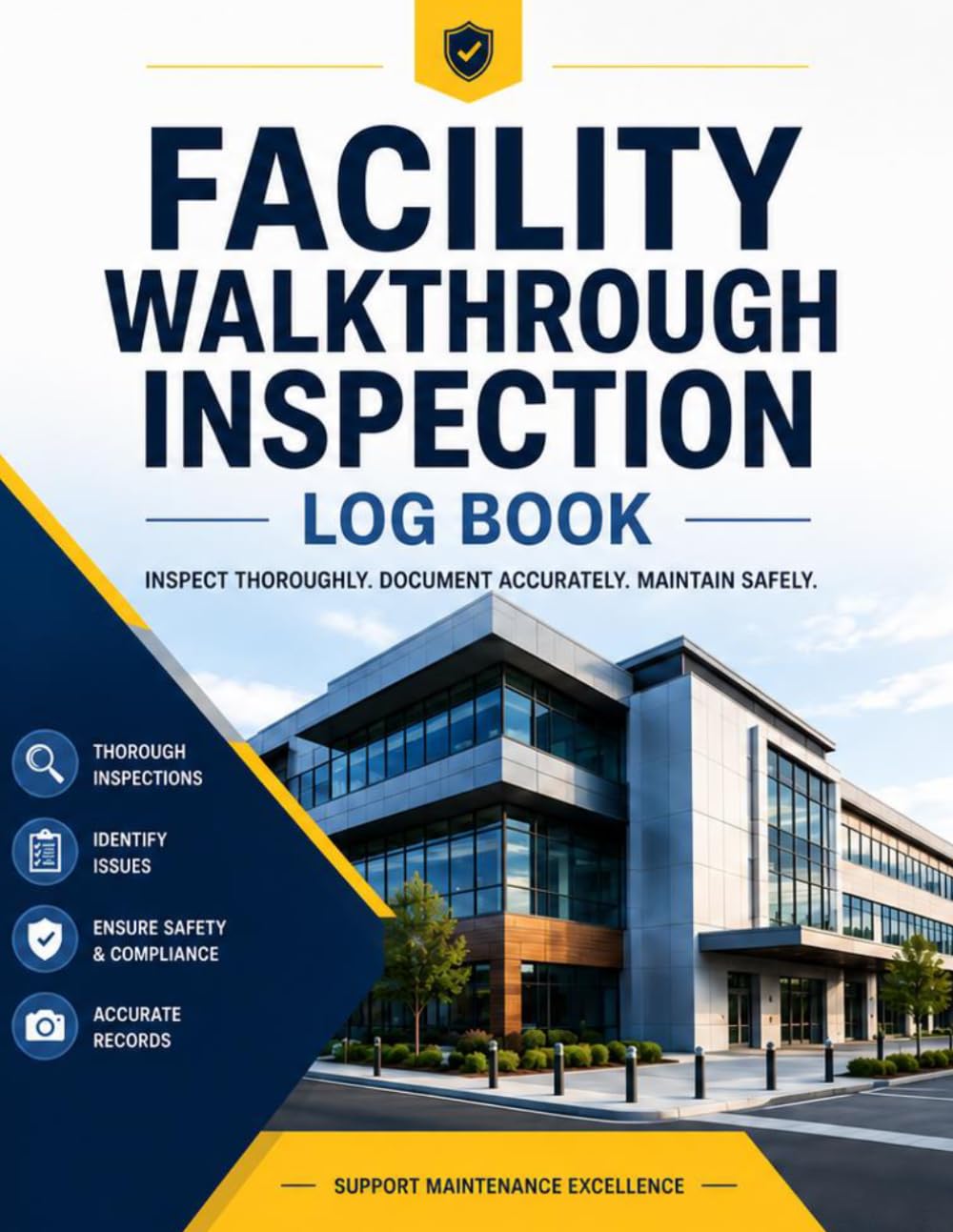 Facility Walkthrough Inspection Log Book: Inspect Thoroughly. Document Accurately. Maintain Safely. baixar o livro de graça