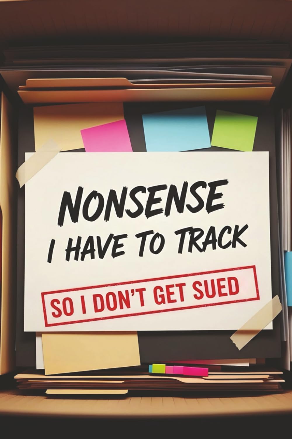 capítulo por capítulo baixar Nonsense I Have to Track So I Don't Get Sued: Funny Sarcastic Lined Notebook for Work – A CYA Journal and Office Gag Gift for Documenting Chaos, Compliance, and Protecting Your Job