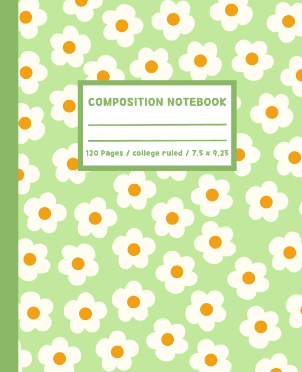 College Ruled Composition Notebook: Cute Daisies, Floral Aesthetic Journal | Cute School Supplies for Teen Girls baixar livro de graça