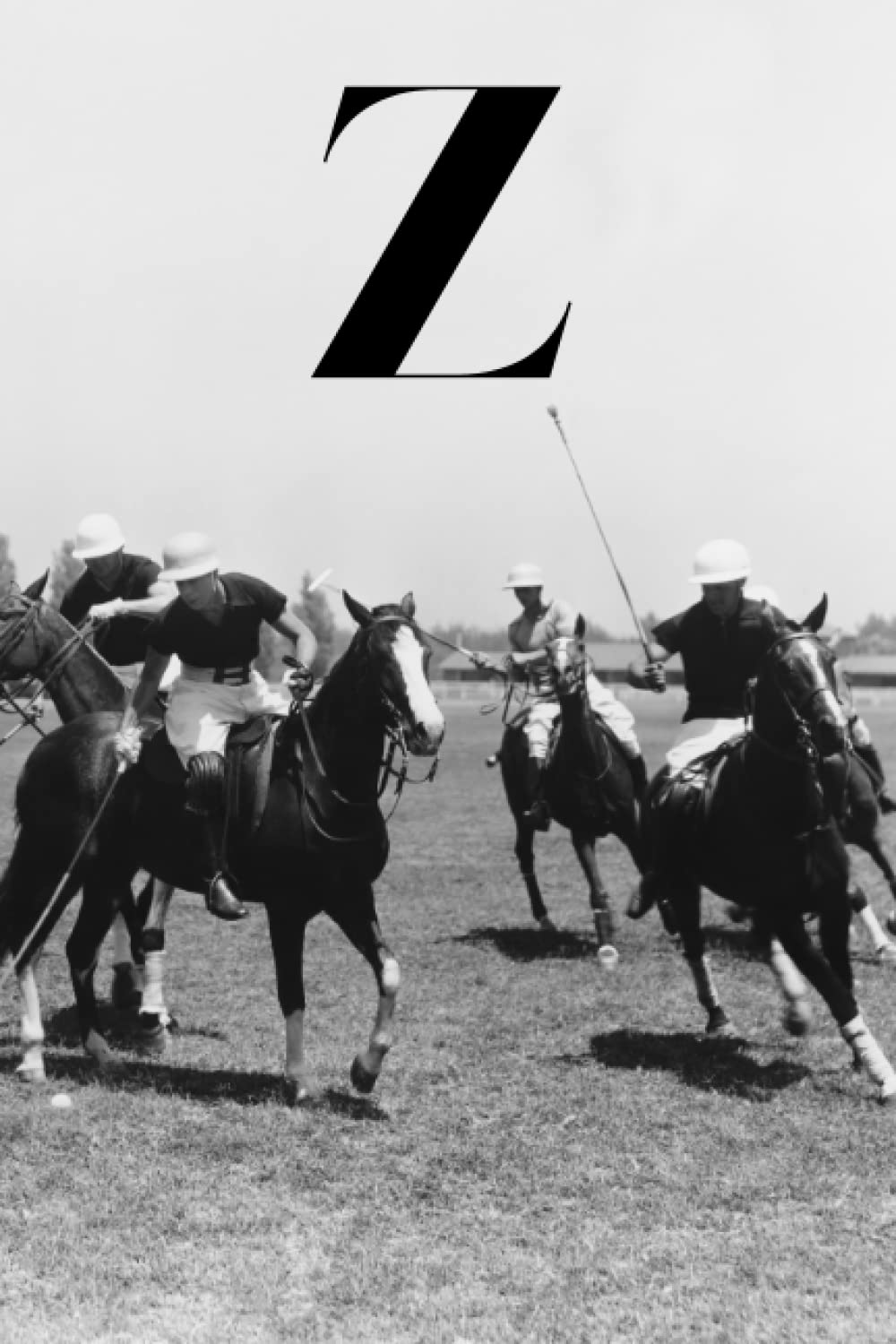 ler totalmente Z: Horse Polo Match Equestrian Sports Themed Lined Notebook with Letter "Z" Initial Monogram Journal/Diary for Writing Notes | Perfect Personalized Gift for Men, Women, Teens, Boys, Girls