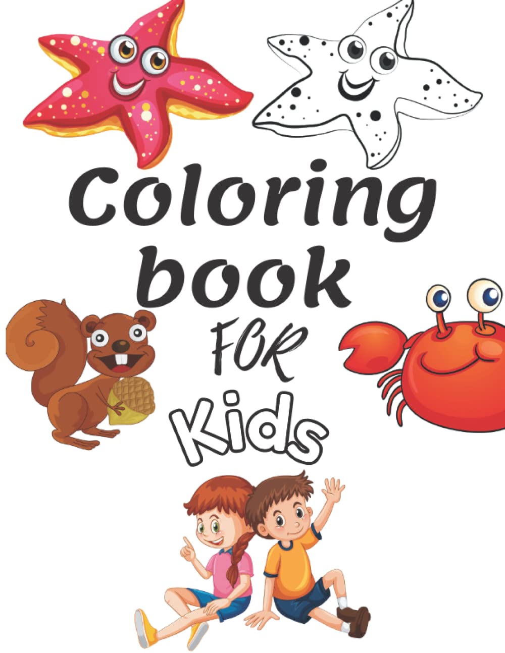 ler totalmente Coloring Books For Kids: Nice Coloring Book for Kids,With cute animals, 75 pages, size 8.5 x 11 inches