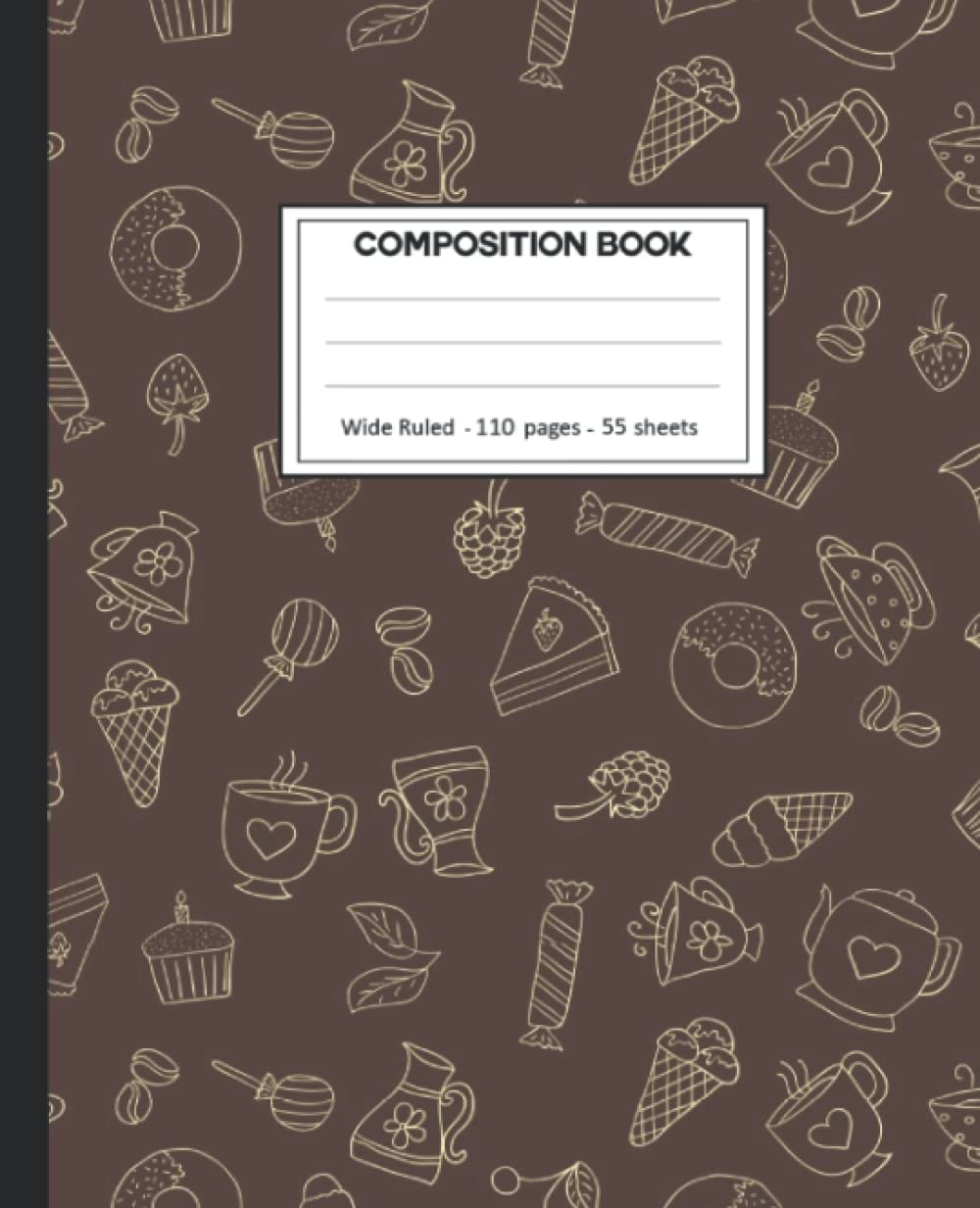 capítulo por capítulo baixar Composition Notebook: Sandwich Wide Ruled Blank Lined Composition Book Journal (7.5 x 9.25 in) Cute Notebooks for Girls Teens Kids School Planner Diary Writing Notes.