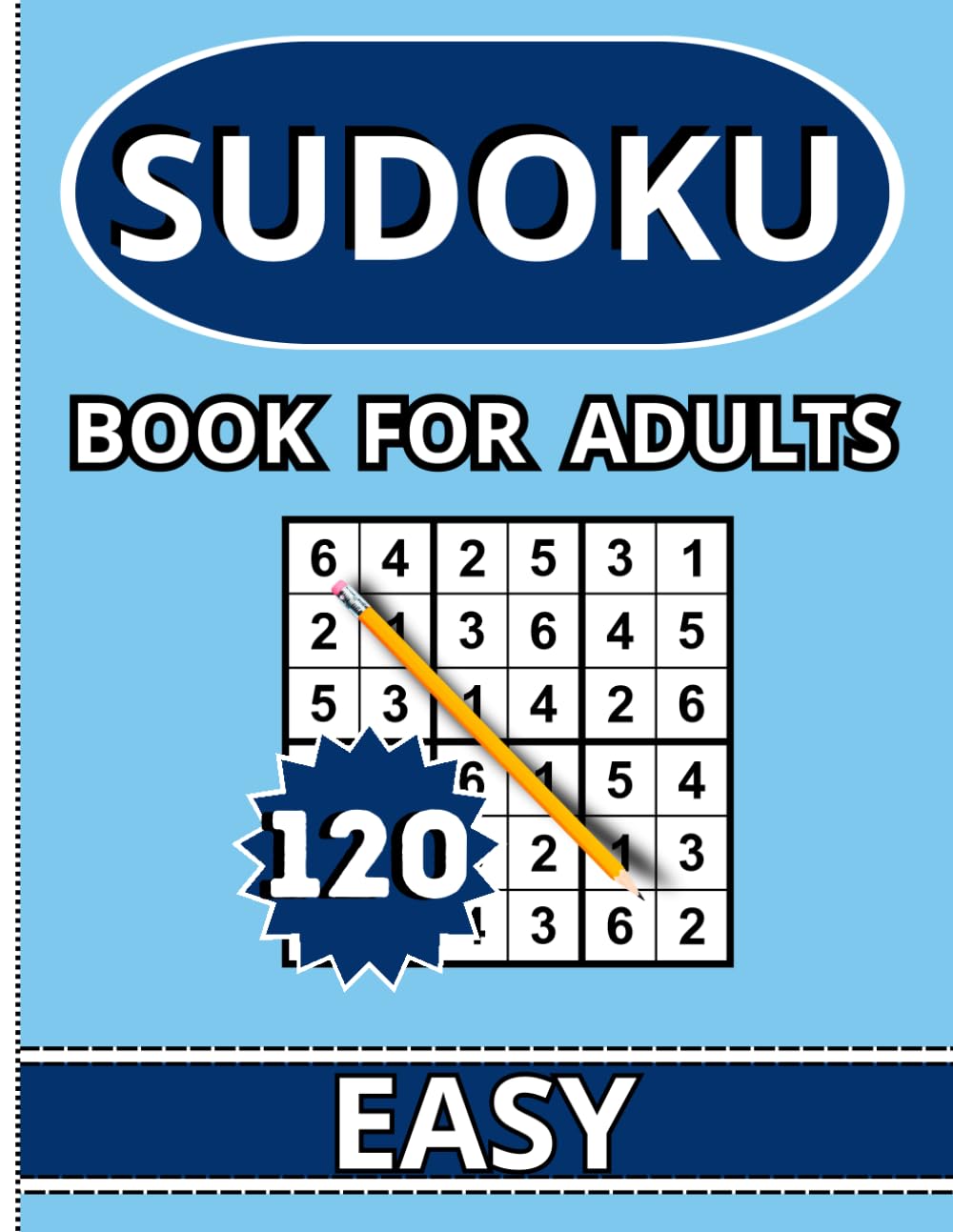 120 Easy Sudoku Puzzles Book For Adults: With Full solution baixar o livro de graça