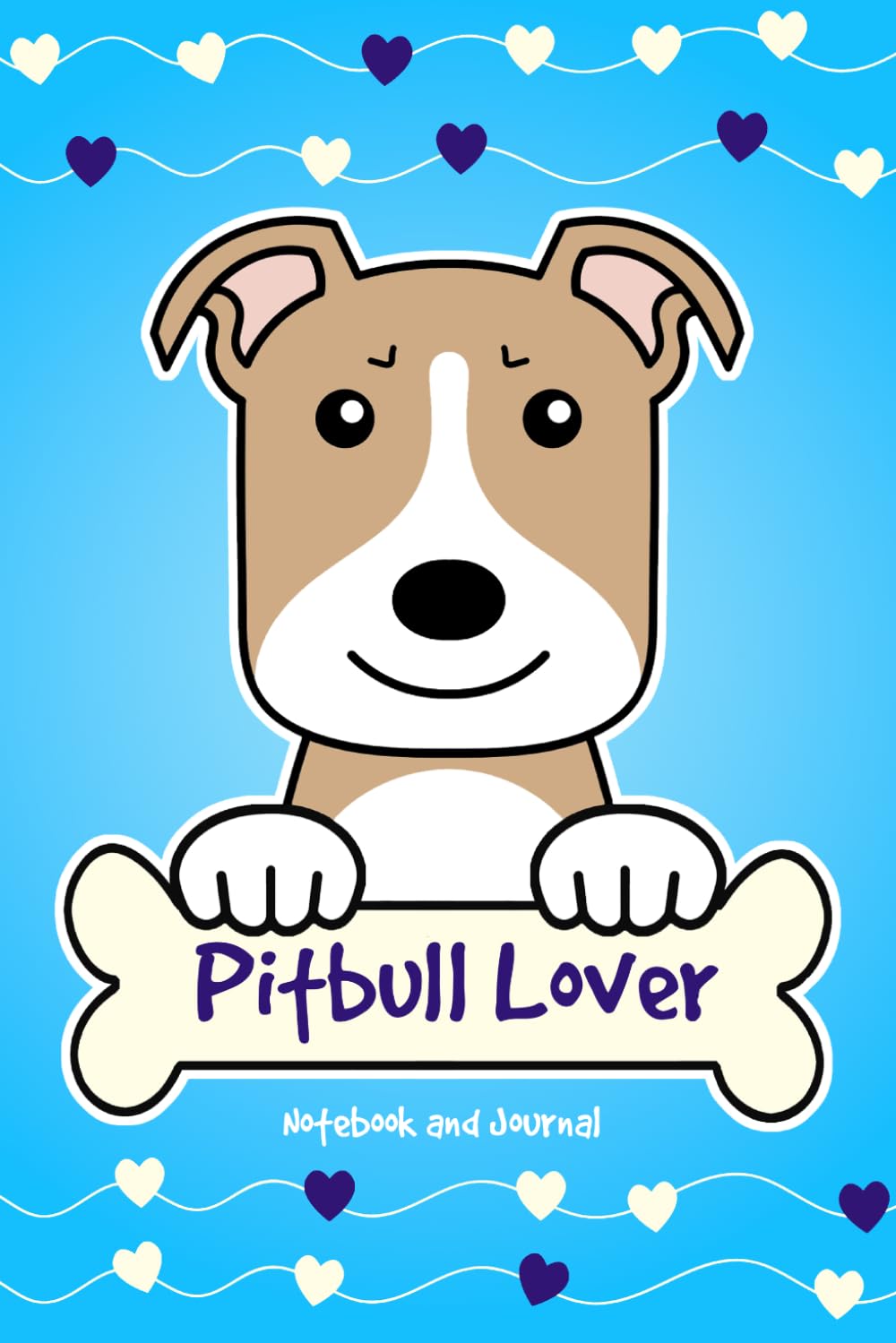 Pitbull Lover Notebook and Journal: 120-Page Lined Notebook for Writing and Journaling (6 x 9) baixar o livro de graça