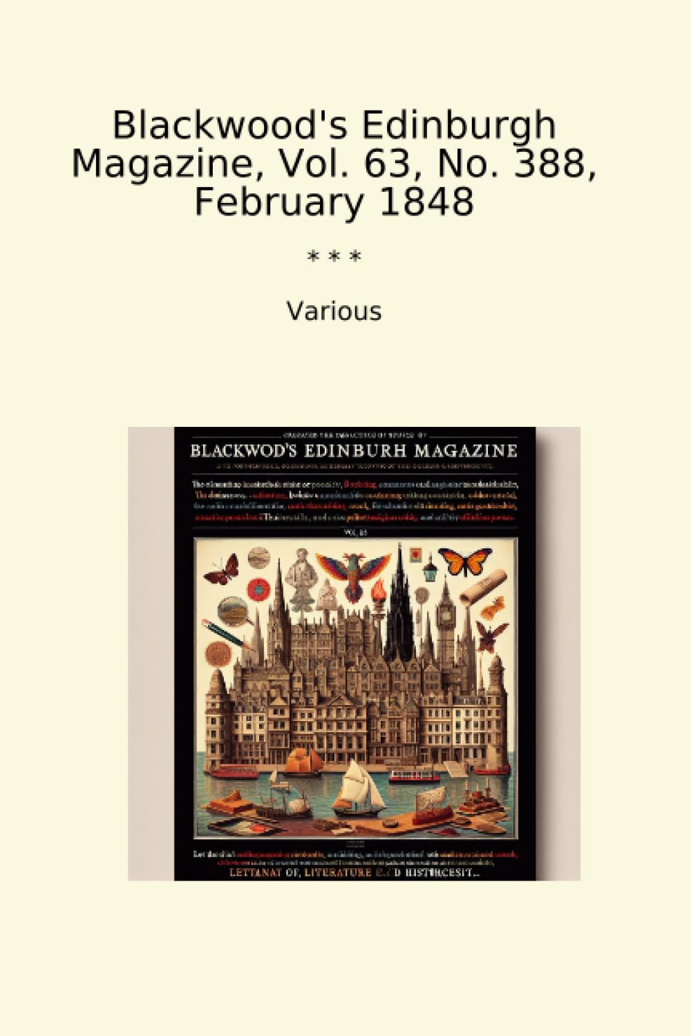 Blackwood's Edinburgh Magazine, Vol. 63, No. 388, February 1848 (Classic Books) baixar o livro de graça