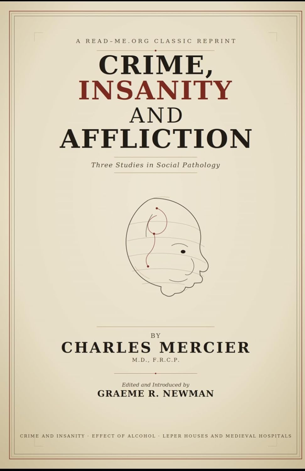 Crime, Insanity And Affliction: Three Studies in Social Pathology baixar livro de graça