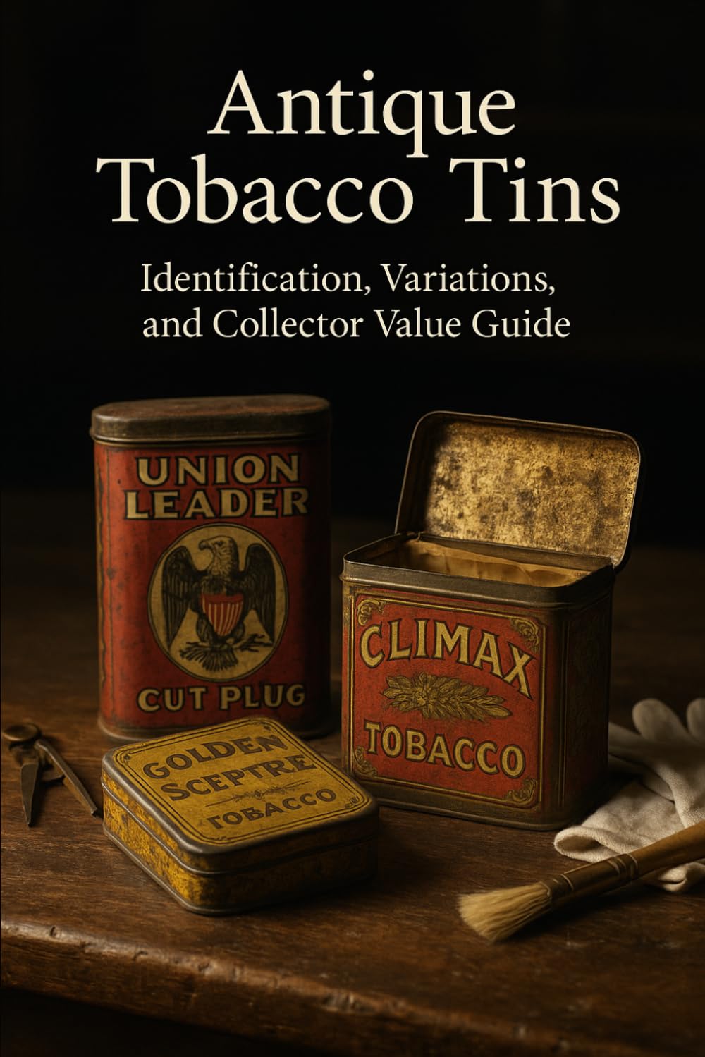 ler totalmente Antique Tobacco Tins: Identification, Variations, and Collector Value Guide