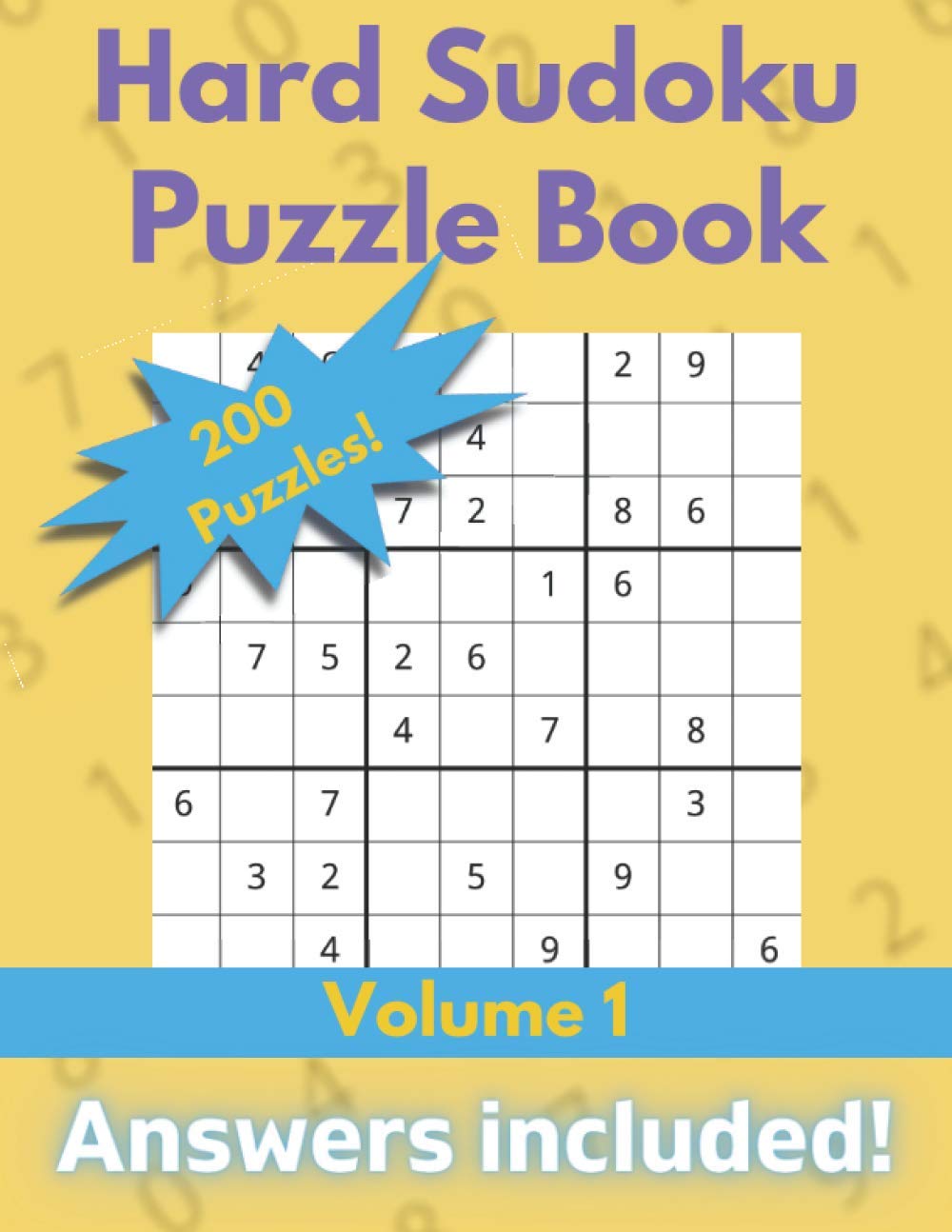 capítulo por capítulo baixar Hard Sudoku Puzzle Book: 200 Sudoku Games with Answers | Gift for Adults or Kids | Volume 1 (OurPuzzle Large Print Hard Sudoku Series)