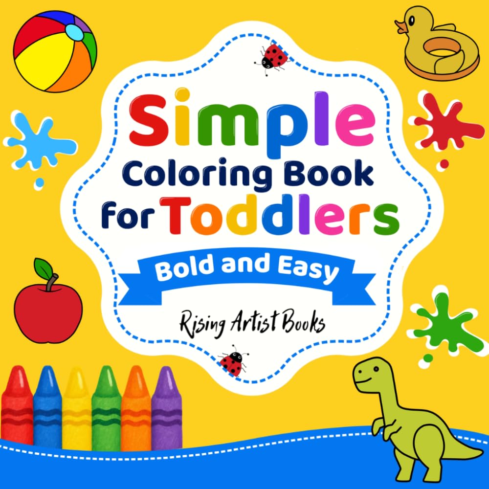 Simple Coloring Book For Toddlers: Bold and Easy baixar o livro de graça