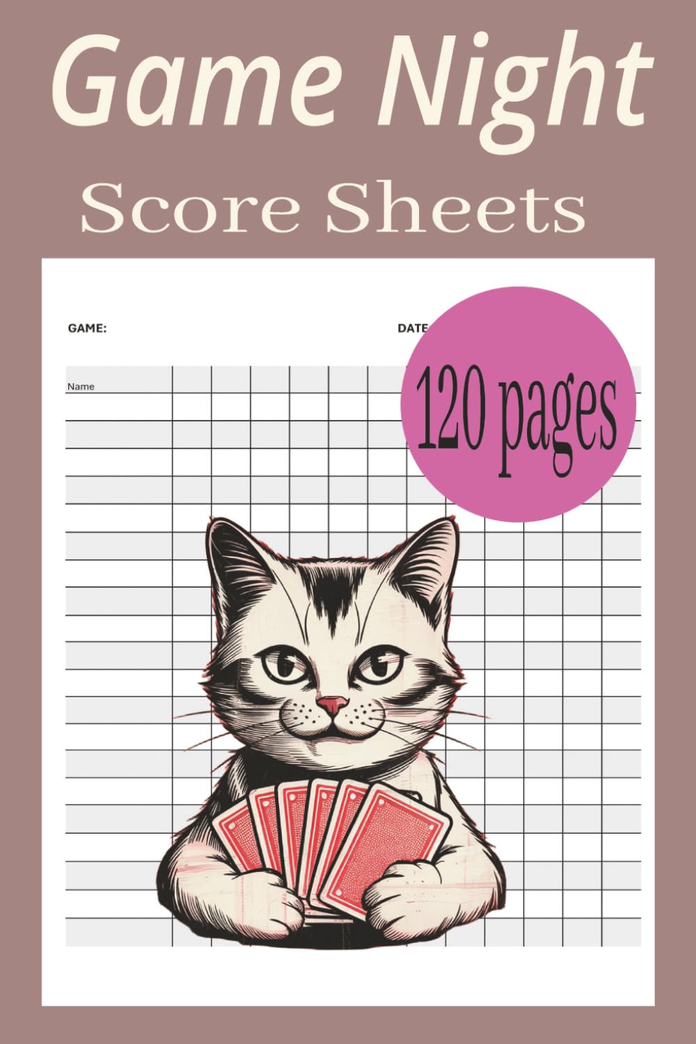 capítulo por capítulo baixar Game Night Score Sheets: 120 score grids, 6x9 inches...Keep Track Of Your Score When Playing Your Favorite Games With Your Favorite People!
