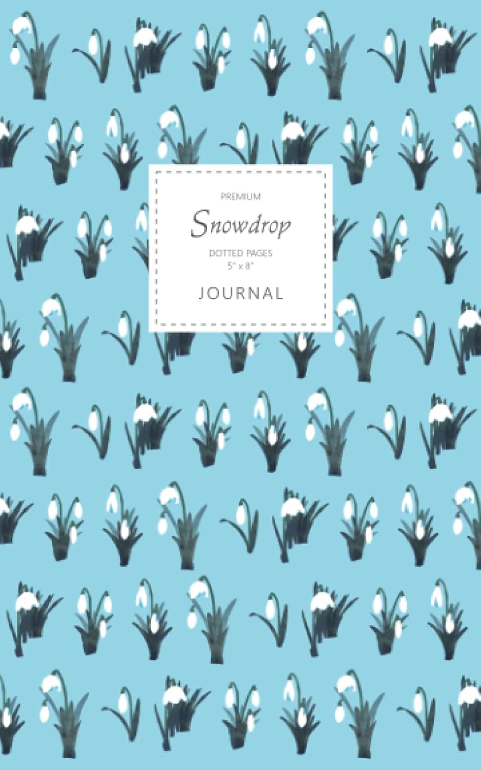capítulo por capítulo baixar Snowdrop Journal - Dotted Pages - 5x8 - Premium: (Sky Blue Edition) Flower Journal 96 dot grid pages (5x8 inches / 12.7x20.3cm / Junior Legal Pad / Nearly A5)
