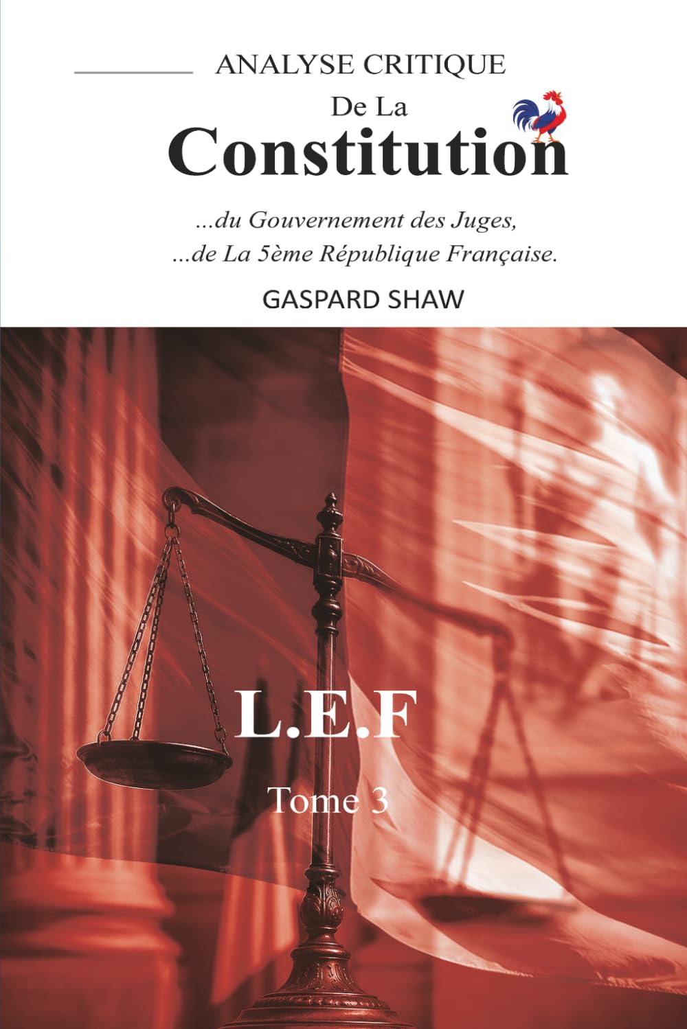 ler totalmente Analyse Critique de la Constitution de la Ve République Française et du Gouvernement des Juges-Tome 3 (Critical Analysis of the Constitution of the... enferme la démocratie ? (French Edition)