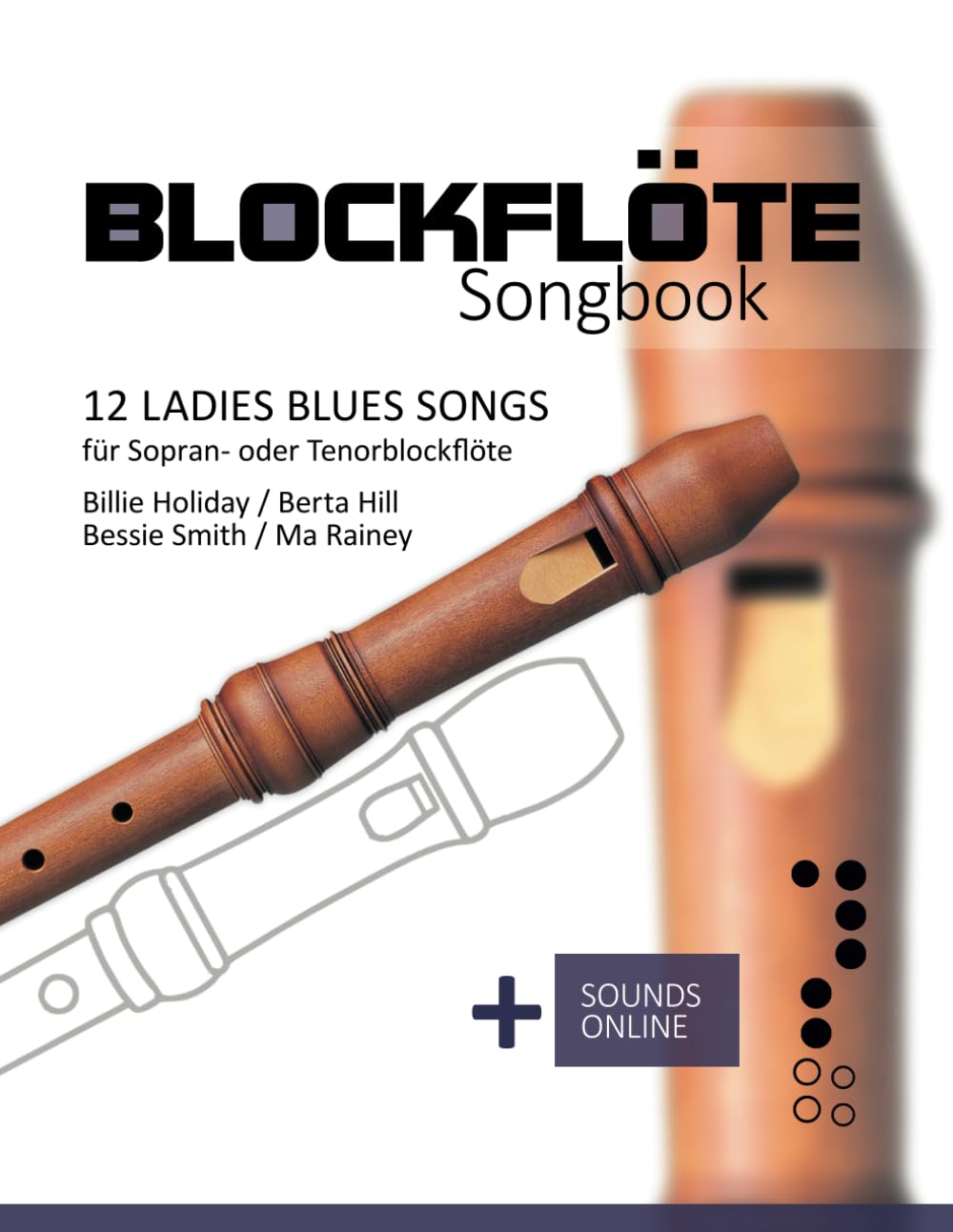 capítulo por capítulo baixar Blockflöte Songbook - 12 Ladies Blues Songs für Sopran- oder Tenorblockflöte: Billie Holiday, Berta Hill, Bessie Smith, Ma Rainey + Sounds online (German Edition)