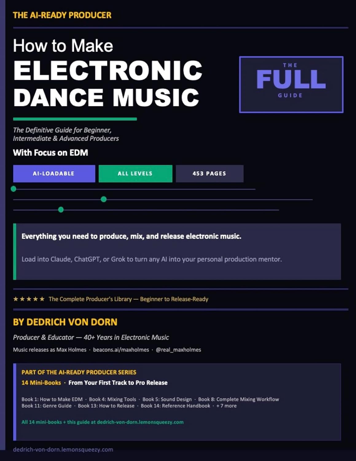 capítulo por capítulo baixar How to Make Electronic Dance Music (English Edition)