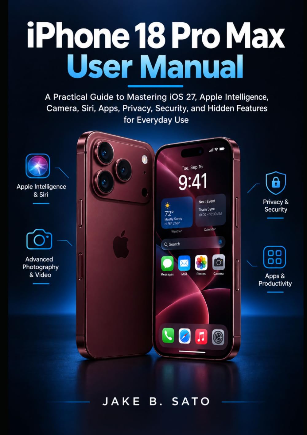 iPhone 18 Pro Max User Manual: A Practical Guide to Mastering iOS 27, Apple Intelligence, Camera, Siri, Apps, Privacy, Security, and Hidden Features for Everyday Use baixar o livro de graça
