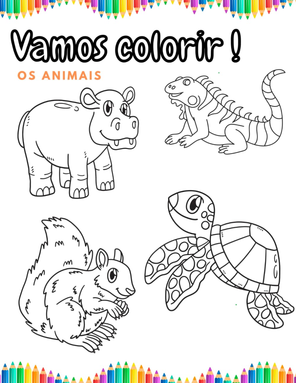 VAMOS COLORIR: OS ANIMAIS (Portuguese Edition) baixar livro de graça
