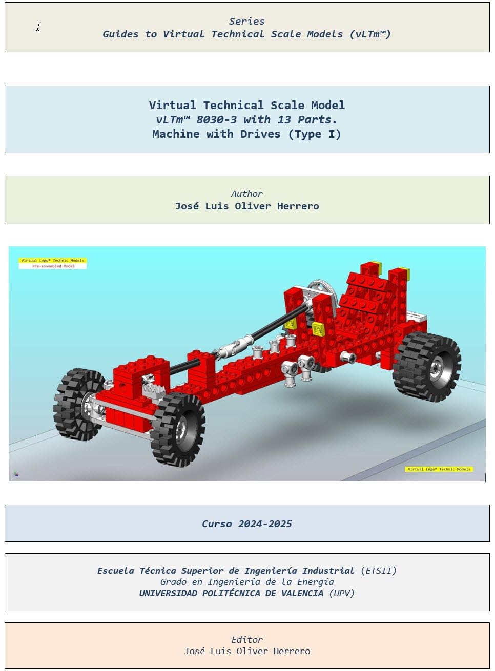 Virtual Technical Scale Model vLTm™ 8030-3 with 13 Parts. Machine with Drives (Type I) (Guides to Virtual Technical Scale Models (vLTm™) Book 1027) (English Edition) baixar o livro de graça